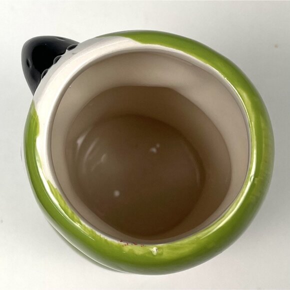 VTG CARNIVAL CRUISE Green Ceramic Parrot Macaw Bird Tiki VASE Planter 6.25" EUC - Picture 5 of 6